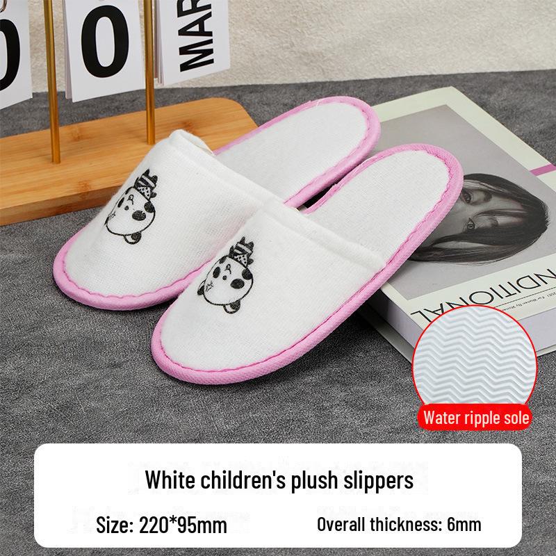 Luxury Non-Slip Disposable Slippers for Home and Hospitality Use