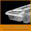 1000ml Rectangular 4-Compartment Disposable Food Containers