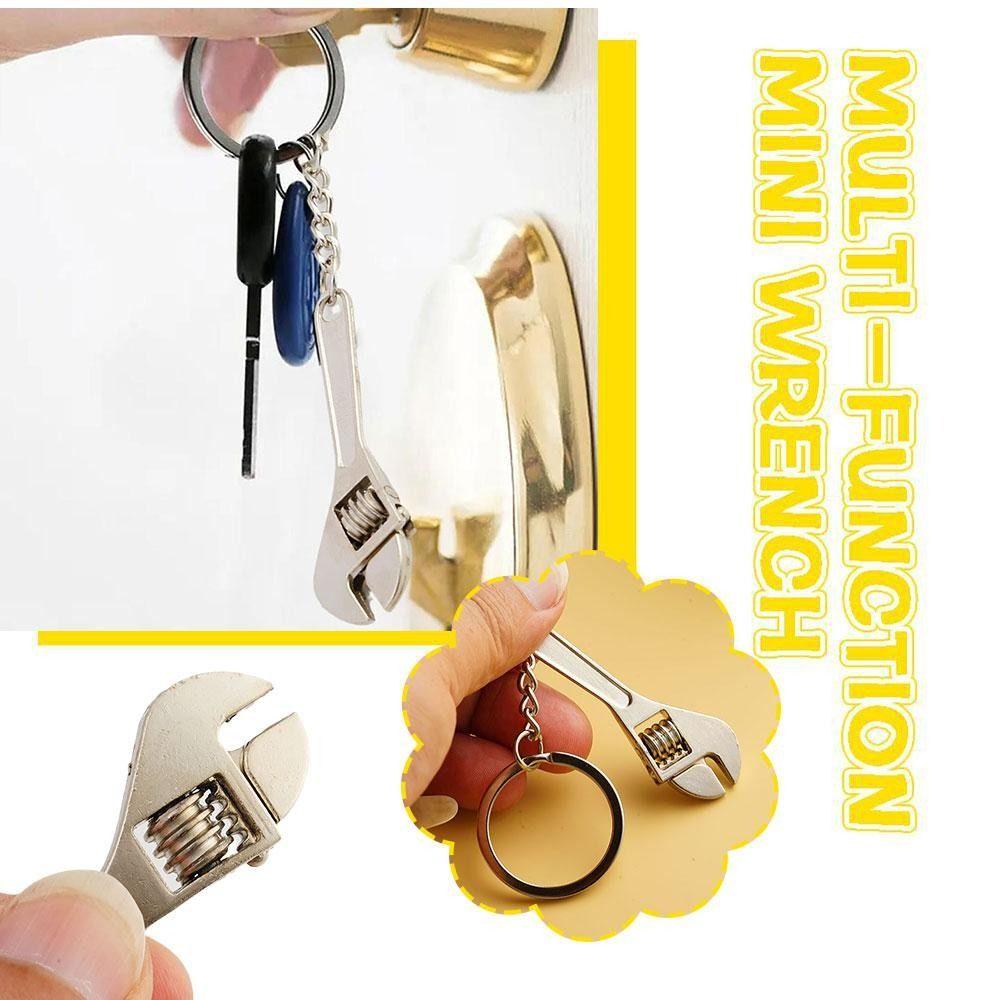 

1Pcs Open-end Jaw Spanner Key Chain Shifting Spanner Tool For Bicycle Motorcycle Car Repair