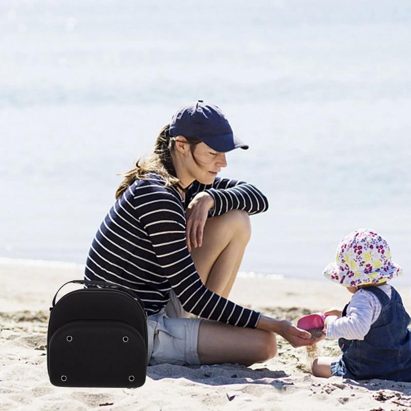Baseball Caps Box Baseball Cap Aufbewahrungstasche Reise Tragbare Baseball Cap Tasche Reise Hut Träger Fall Hut Lagerung Box Schwarz
