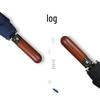 Nanqiao 10-Rib Fully Automatic Folding Umbrella with Wooden Handle
