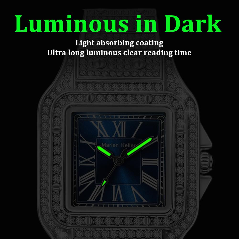 Square Luxury Watches For Women Hip Hop Diamond Golden Casual Alloy Band Simple Quartz Watch Relogios Feminino Fashion