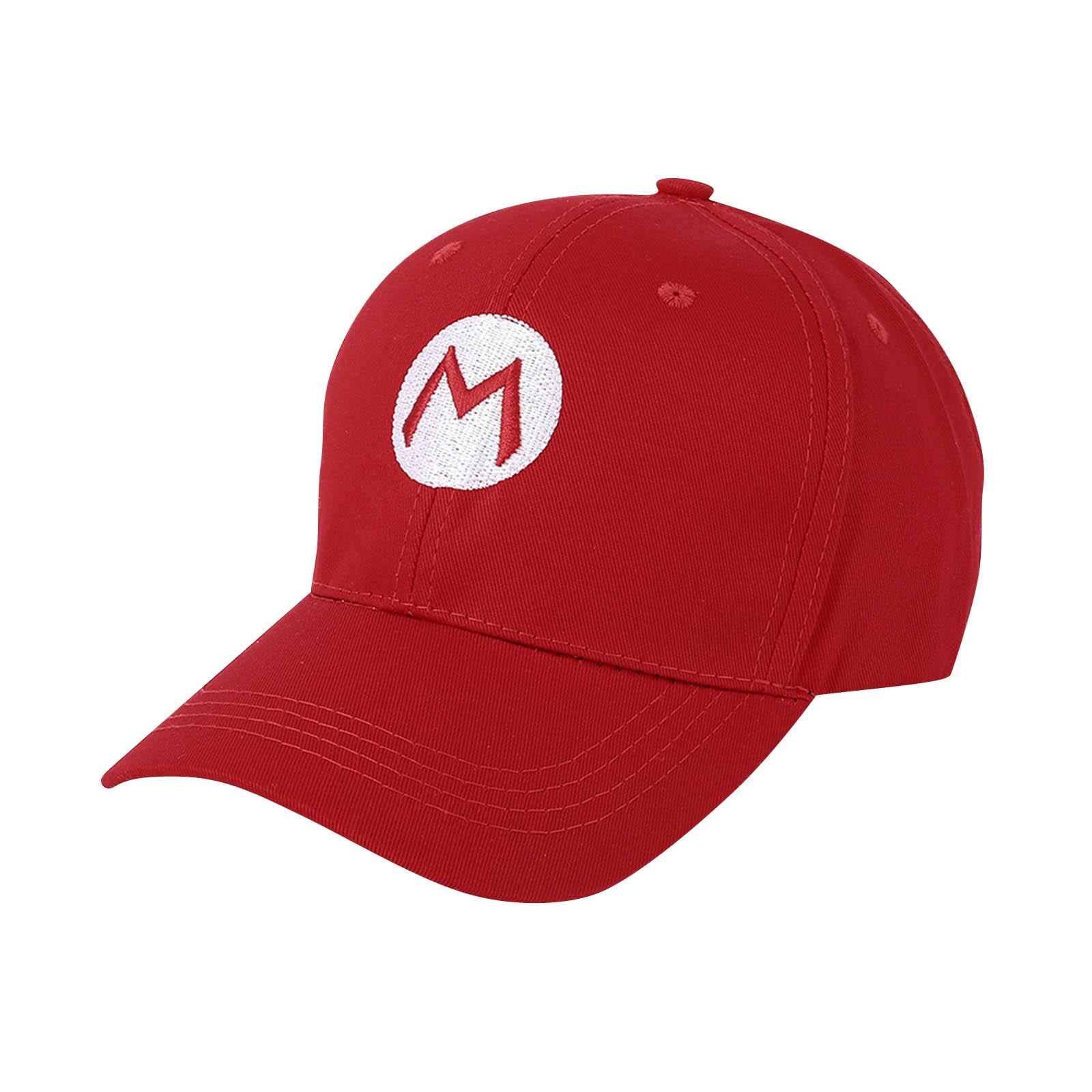 

Модная бейсболка с рисунком, повседневная шляпа, летняя модная вышитая надпись, шляпа от солнца One Size красный