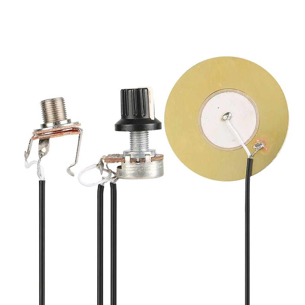 Kytarový piezo snímač pro kytaru housle Ukulele mandolína BanjoBlack