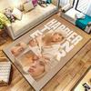 Billie Eilish Custom Name Carpet Rug for Living Room Bedroom Home Sofa Decoration,Kids Play Non-slip Floor Mat
