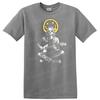 Retro Rock Guitarist T Shirt Vintage Music Legend Illustration Cool Tee