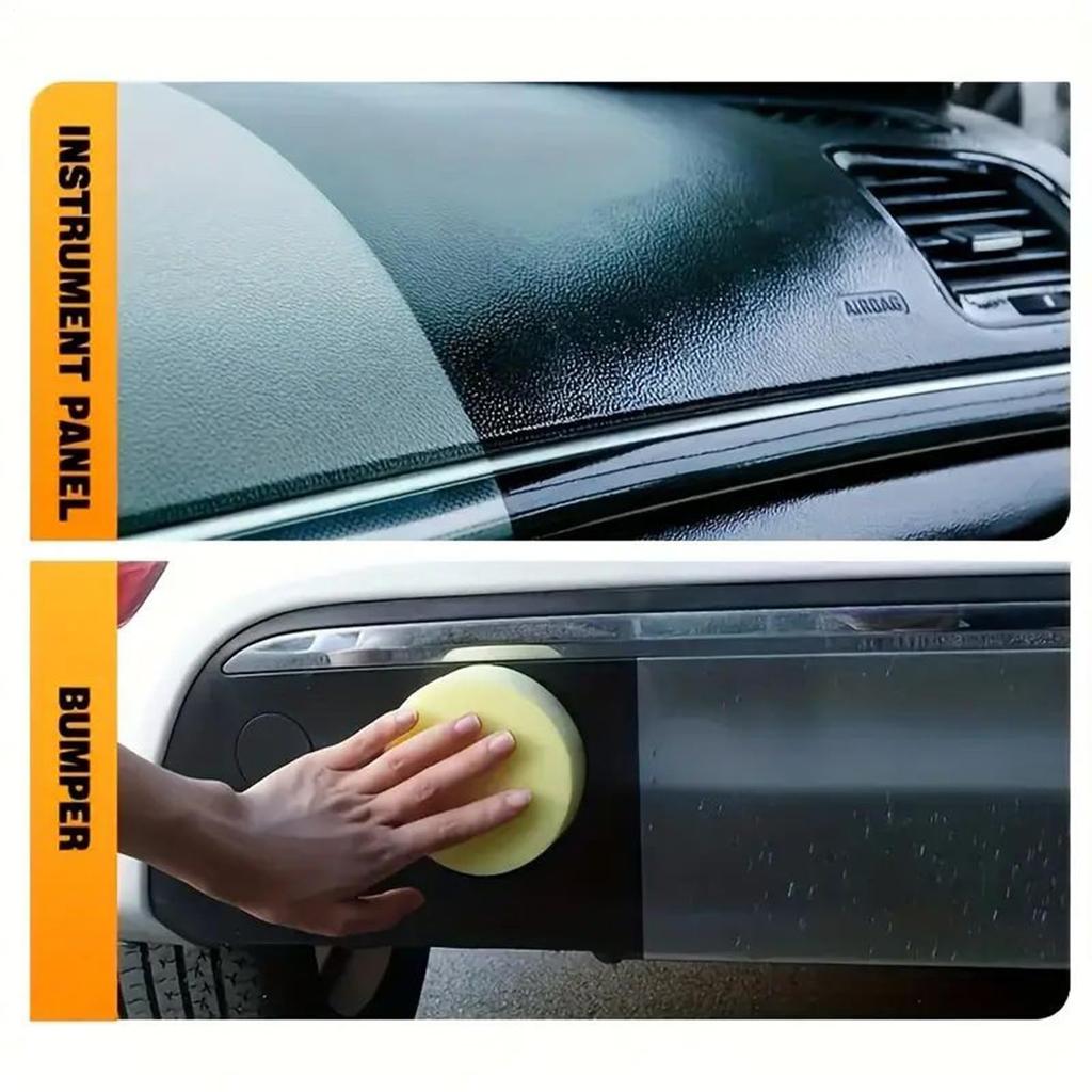 Car Trim Restorer Paste - Auto Repair Renovation Cream, Gentle Car Trim |