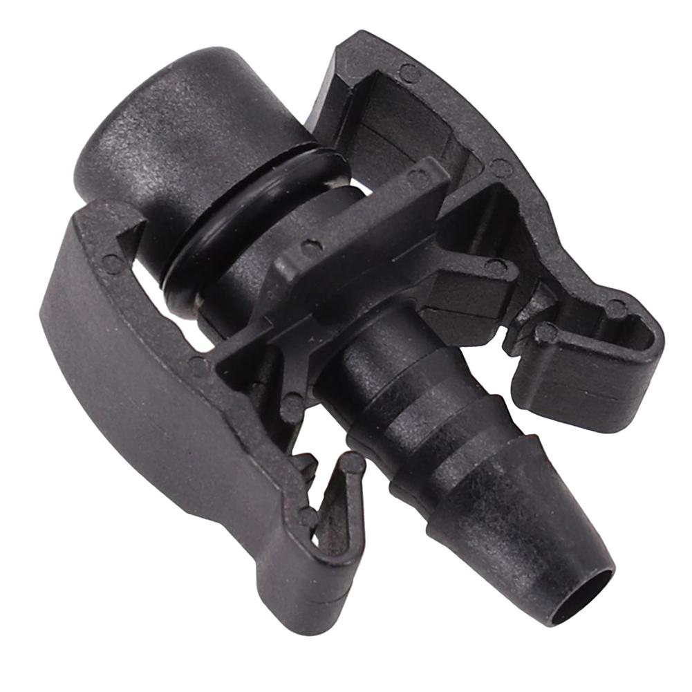 10Pc Car Expansion Water Tank Water Hose Straight Connect Connector Accessory Expansion Tank Return Hose Connector