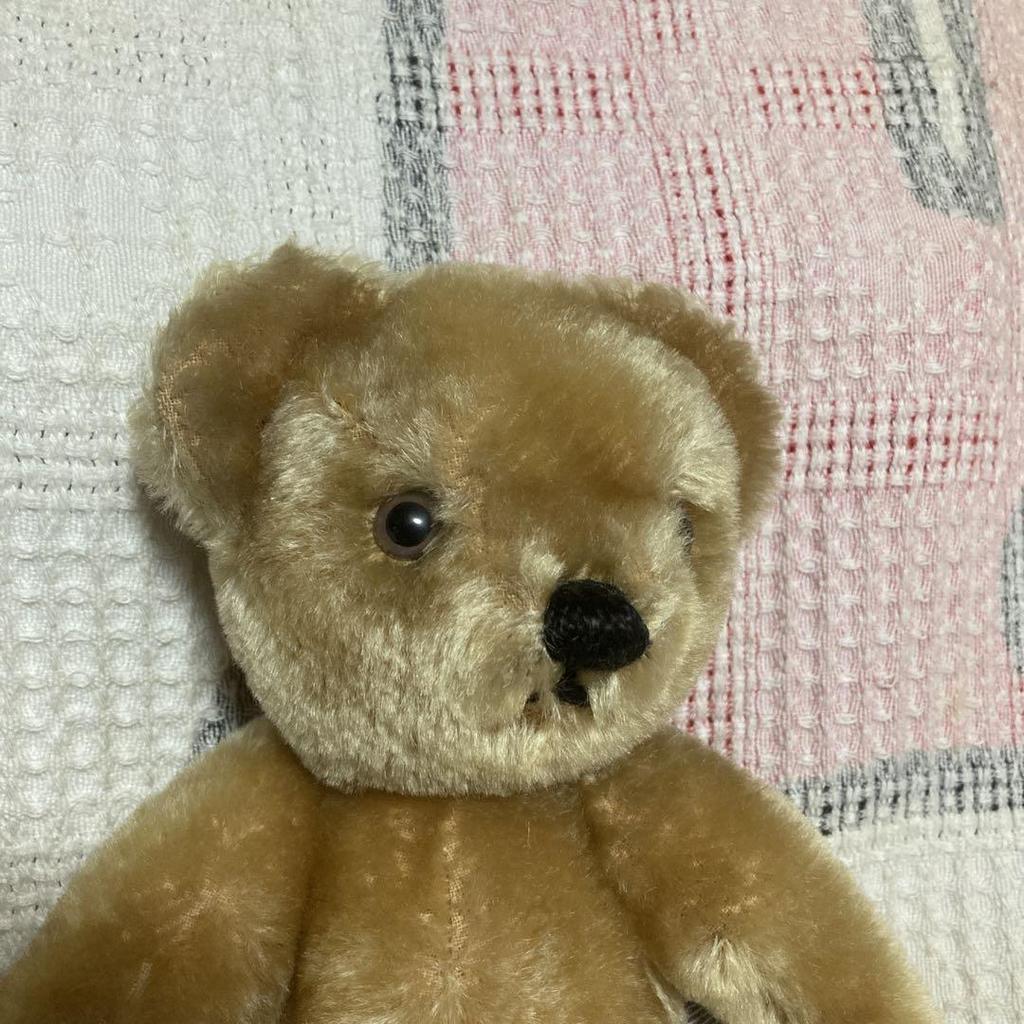 [USED] Merrythought Vintage Teddy Bear Plush Toy, Pre-owned