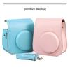 Instax 11 İçin Kamera Çantası Deri Çanta Renkli Kılıf Koruyucu