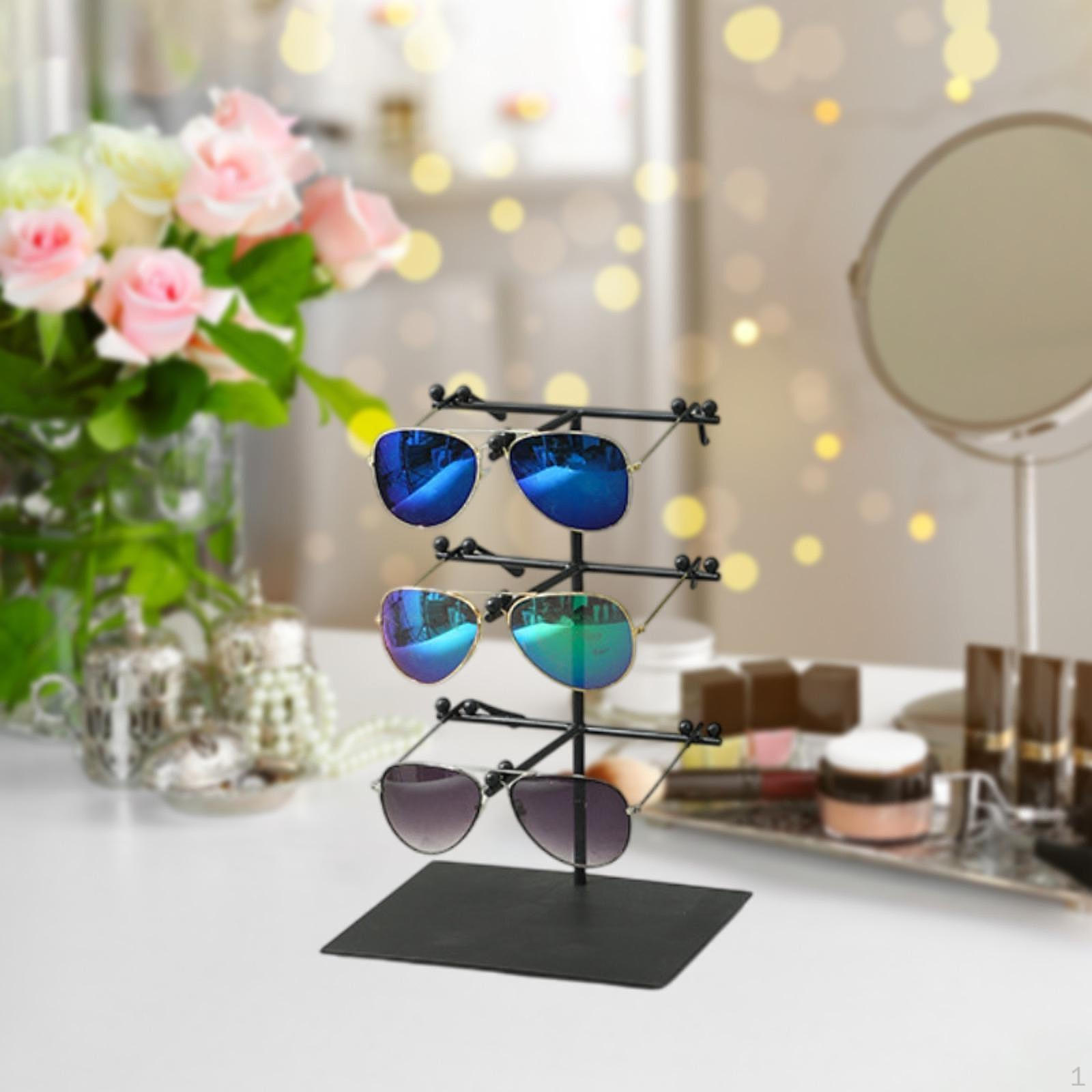 

Стойка для очков Подставка для очков Металлическая оправа Съемный держатель для солнцезащитных очков Очки 18cmx13cmx27cm