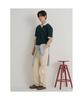Binpolmen Tipping Open Collar Neck Knit Green