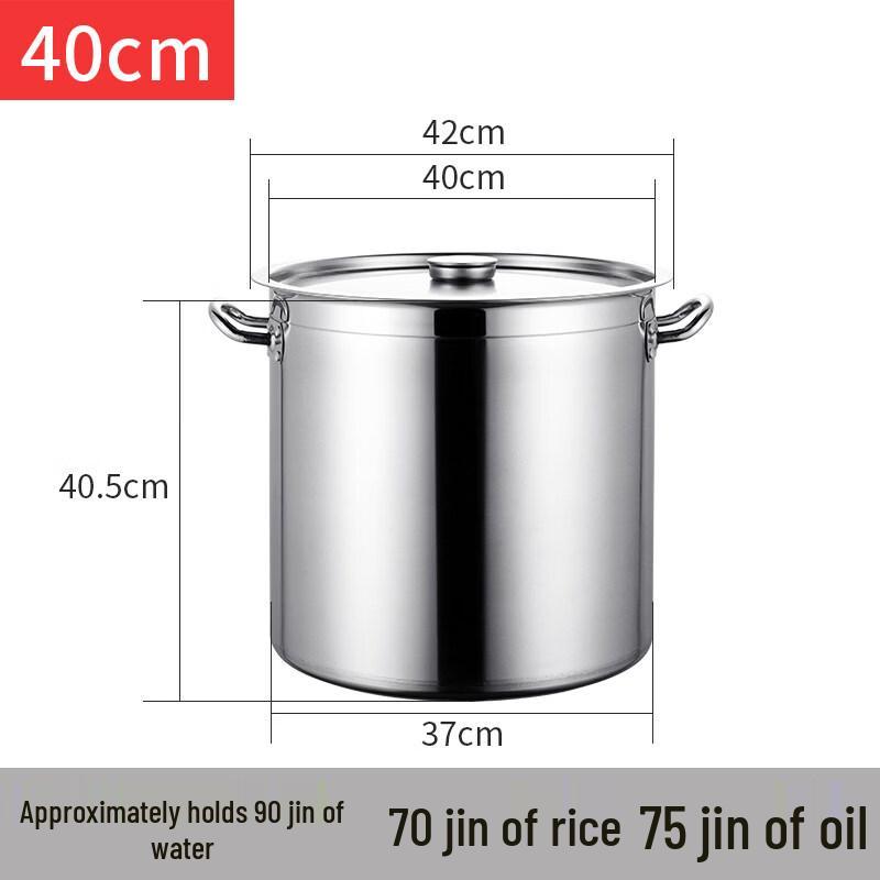 Andy Tai Stainless Steel Soup Pot with Lid