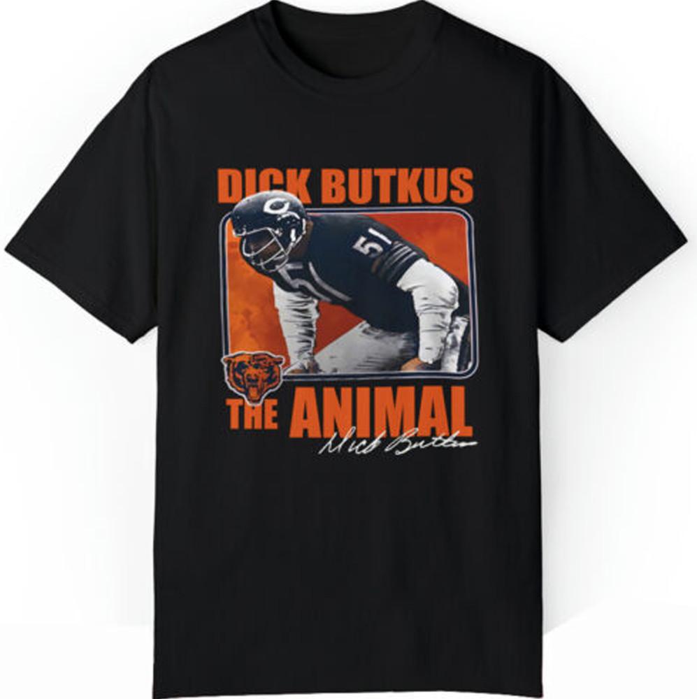 Dick Butkus Memories Signed Black T-shirt Unisex Tee All Sizes JJ5133