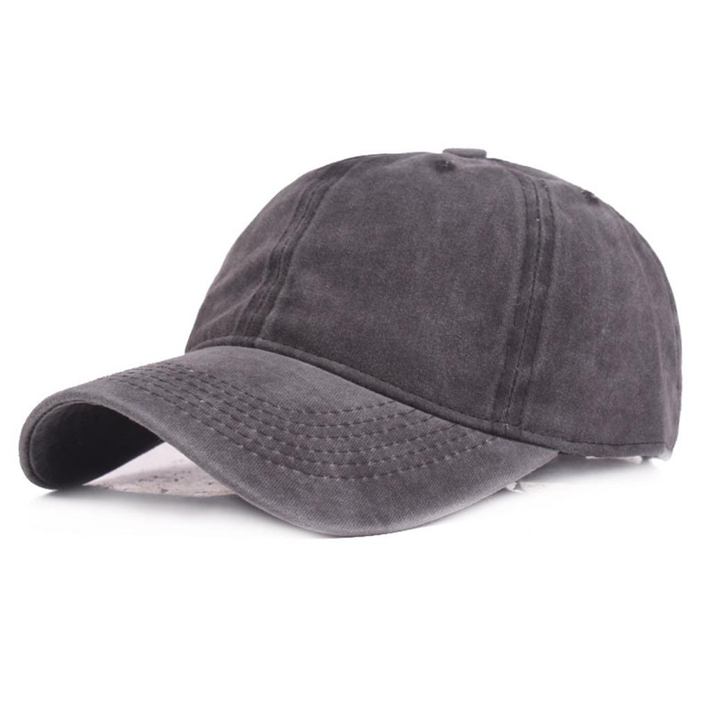Unisex Baseball Caps Washing Baseball Cap Adjustable Hats Sports Baseball Cap Men Women Travel Caps
