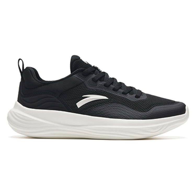 Anta Sports Rebound Mesh Indoor Shock Absorption Support Low-Top Training Shoes Women sneakers Black 122337793-1