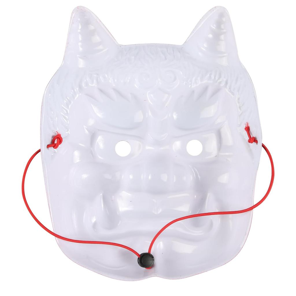 Meioro Oni Mask, New Year's Mask, Setsubun Mask, Bean Throwing, Demon Extermination, Setsubun Day, Festival, Scary Oni, School Festival, Noh Mask,