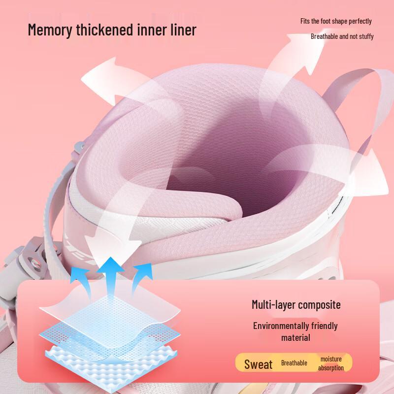 XTEP Kids' Integrated Frame Inline Skates