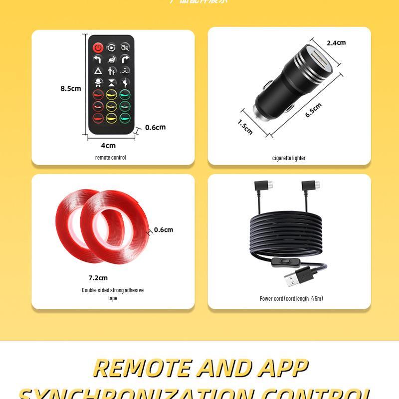 Inteligentny ekran LED do samochodu: Bluetooth sterowany aplikacją, elastyczny wyświetlacz w pełnym kolorze do okien i drzwi