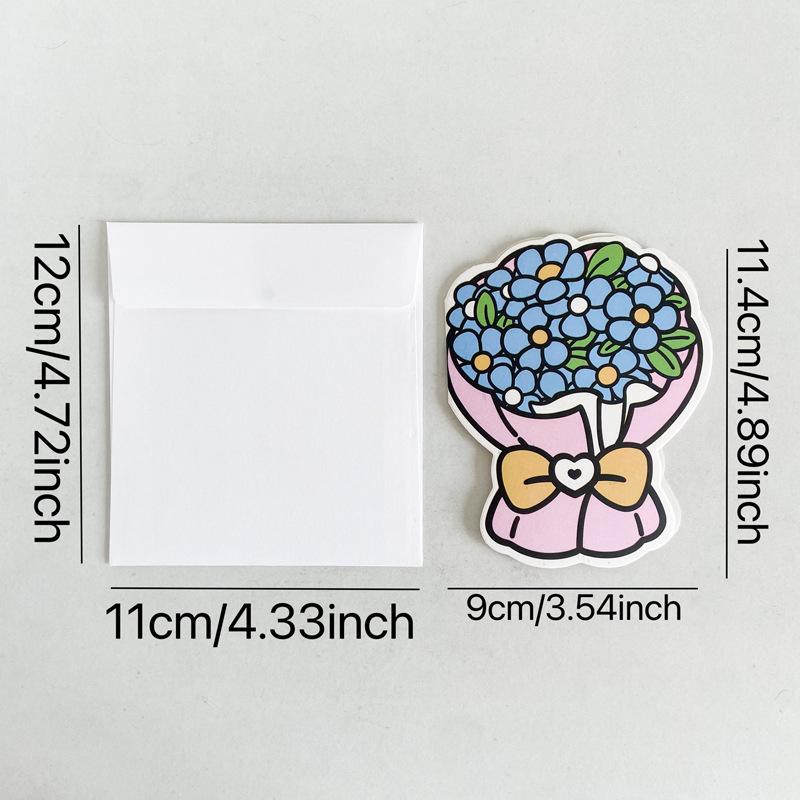 3D Retro Foldable Christmas Tree Greeting Card with Envelope - Perfect for Best Friends or Couples.