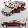 1:24 Gls600 Miniaturmodellauto Spielzeug Legierung Druckguss Sound Licht 6 Türen zu öffnen Rückzieher Schmuck Fahrzeugmodelle Für Jungen Geschenke