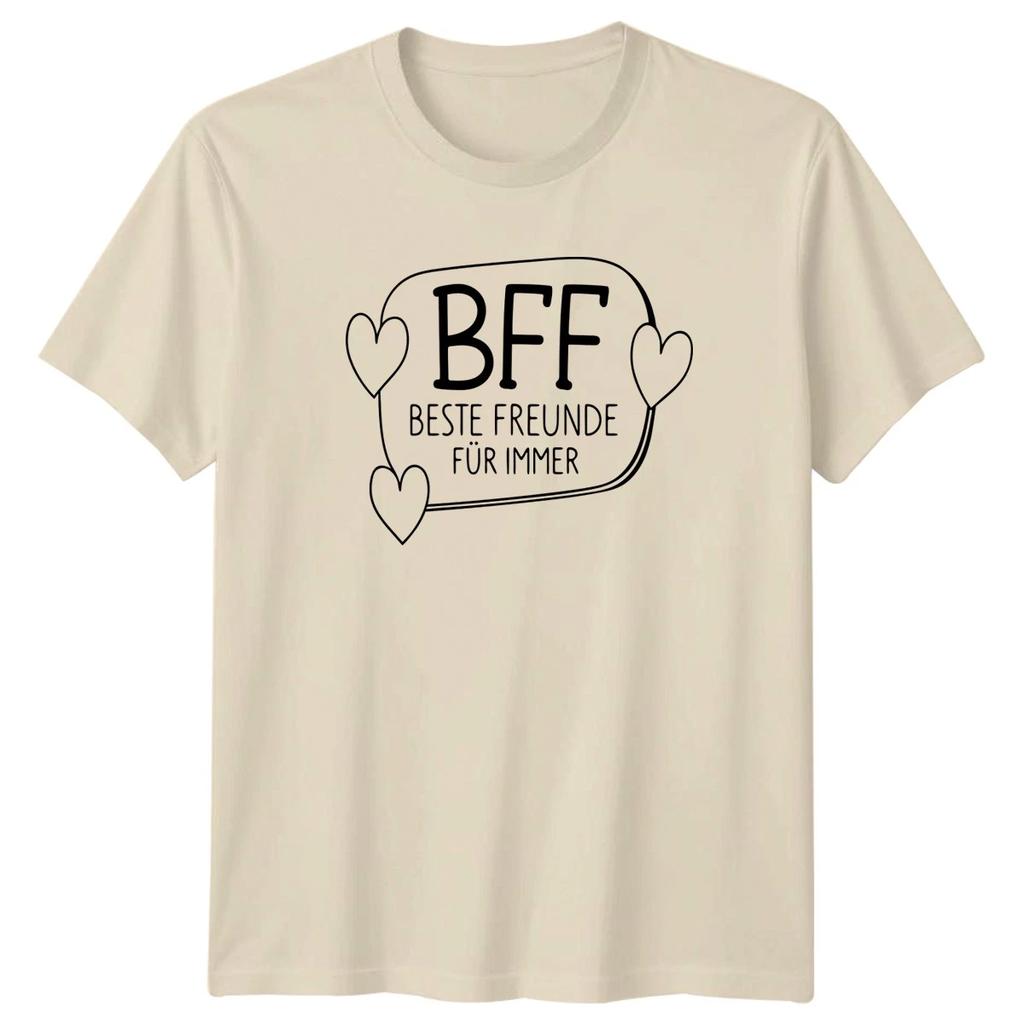 Bff Beste Freunde F?r Immer T-Shirt German Friendship Gift For Him And Her