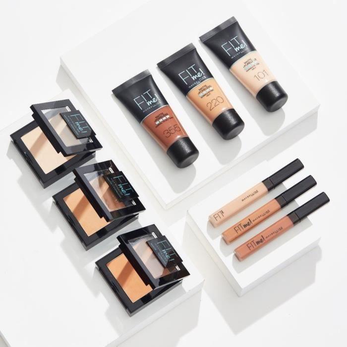 Kompaktpuder Fit Me MAYBELLINE 250 Sonniges Beige - 9 g