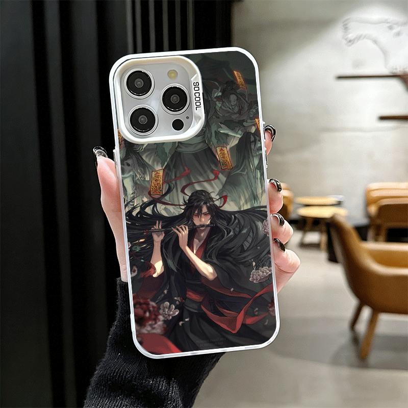 Mo Dao Zu Shi Anime Soft Phone Case for iPhone 15 16 17 Pro Max 17Air 16E 14 Plus 13 12 Mini Shockproof Cover Back Shell