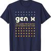 Funny Gen X Video Game Arcade Quarters For Generation Xer T Shirt