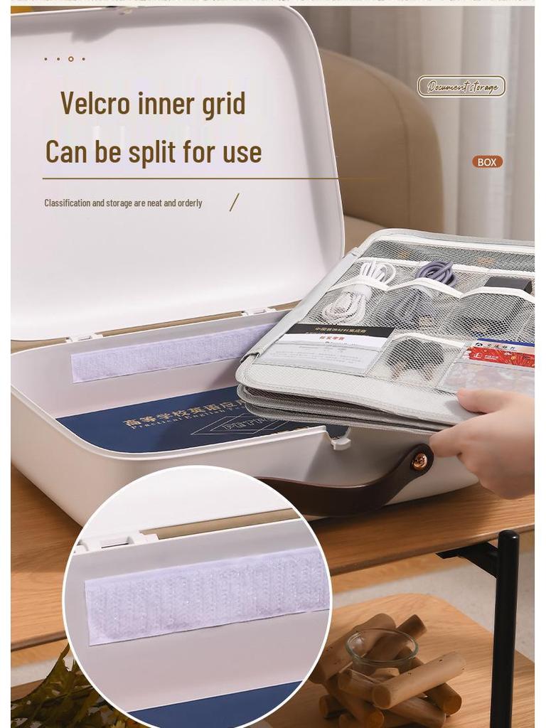 Star You Document Organizer: Home Vaccine Booklet, Family Passport, Instruction Manual, Business License, and Certificate Storage Box.