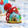 Funny Joy Insect Animals Figures Set Mini Building Blocks Toy Assembly 3D Constructor Micro Bricks For Kids Boys Present Plaything