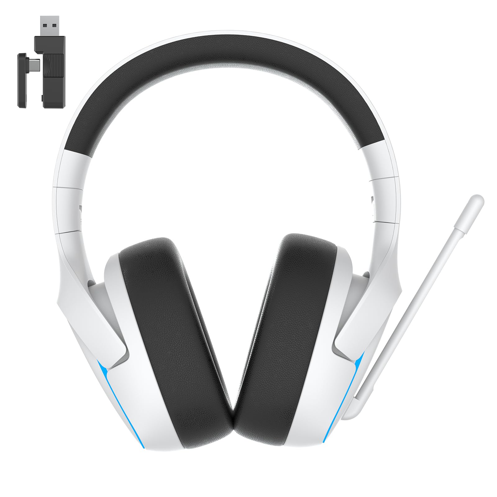 

Игровая гарнитура наушники 2.4G USB/адаптер Type-c/Bluetooth 5.3/проводные