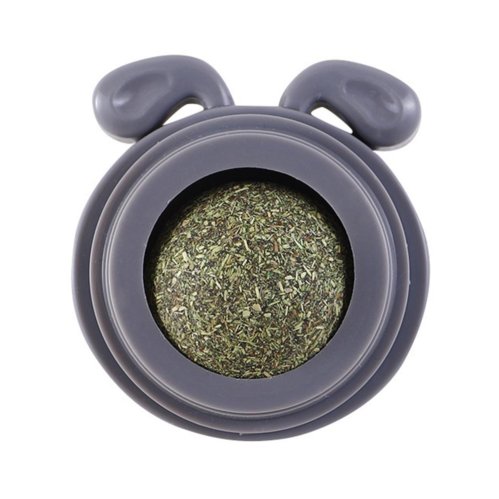 

Пластиковый энергетический шарик с кошачьей мятой Натуральный безопасный шарик с кошачьей мятой в форме головы собаки для кошек для чистки зубов Сменный товар для здоровья питомцев светло-серый