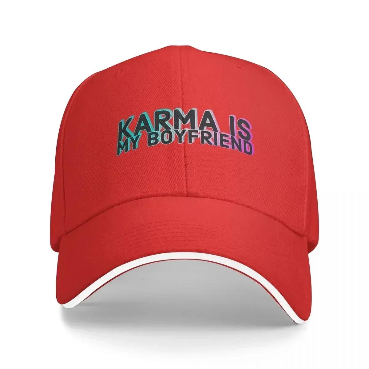 Karm is my Boyfriend coloured Baseball Cap Trucker Cap Anime Unisex Womens