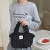 Korean Style Cloud Bubble Pleated Shoulder Handbag for Women, Large Capacity Mother-and-Child Cloth Bag