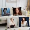 American Actor R-Riley Keough Cushion Cover For Pillow Printing Sofa Decoration Home Car Room CoffeeShop Office NordicSimplicity