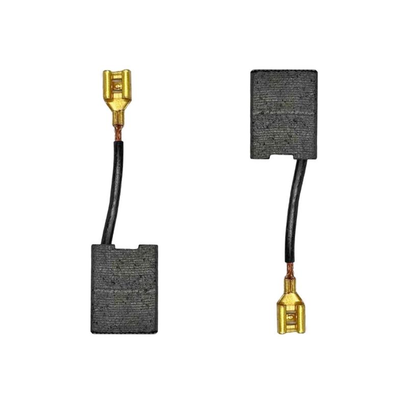 10Pcs Carbon Brush Replacement Set for Demolition Hammer Repair with Wire Terminal Connector Tool Service Parts