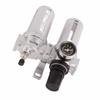 Air Filter Water Trap Set Source Processor Pressure Regulator Pneumatic Component Oil Separator