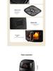 Multifunctional Large-Capacity Electric Air Fryer with Visible Window