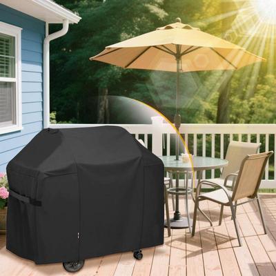 Grill Cover Anti-UV Barbecue Dust Cover Heavy Duty Waterproof 420D Oxford Shield For Backyard Patio Camping Grilling Picnic