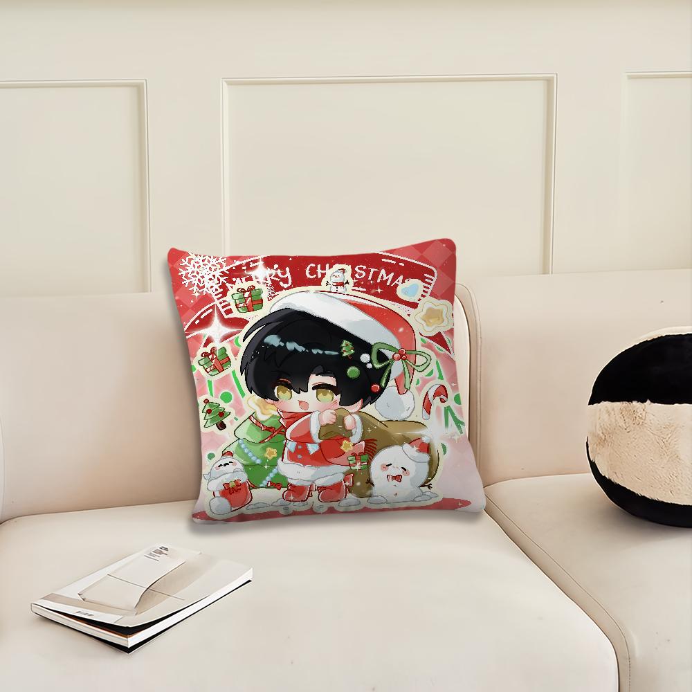 Love and Deepspace Merry Christmas cushion cover Pillow Cover Decoration Room Home Sofa living Office Car Nordic Simplicity