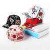Fashion cotton Graffiti boy girl Baseball caps Children Printed snapback hat Kids Popular hip hop hat Cap hot sell