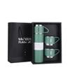 Edelstahl 500ML Vakuum-Thermoskanne Doppelwandige Tasse Geschenkset Büro Geschäftsstil Thermoskanne Thermoskanne Outdoor Heißwasser Isolierung