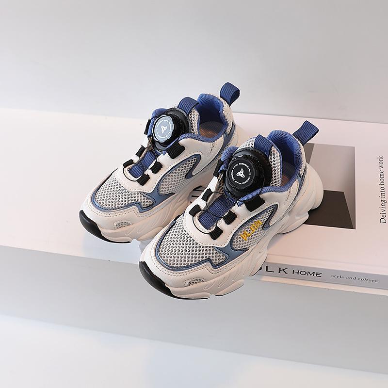 

Spring Children S Sports Shoes For Boys Kids Fashion Mesh Comfortable Breathable Casual Sneakers For Student Versatile Pu 26