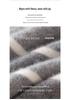 High-Neck Retro Black & White Striped Cashmere Sweater – Women's Long Sleeve Pullover for Autumn & Winter