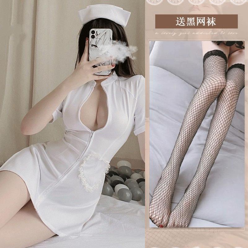 Sexy lingerie sexy v-collar nurse