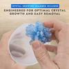 NATIONAL GEOGRAPHIC Crystal Growing Grow 3 Vibrantly Colored Crystals with Display Stand and Guidebook not be in Includes 3 Real Gemstone Including