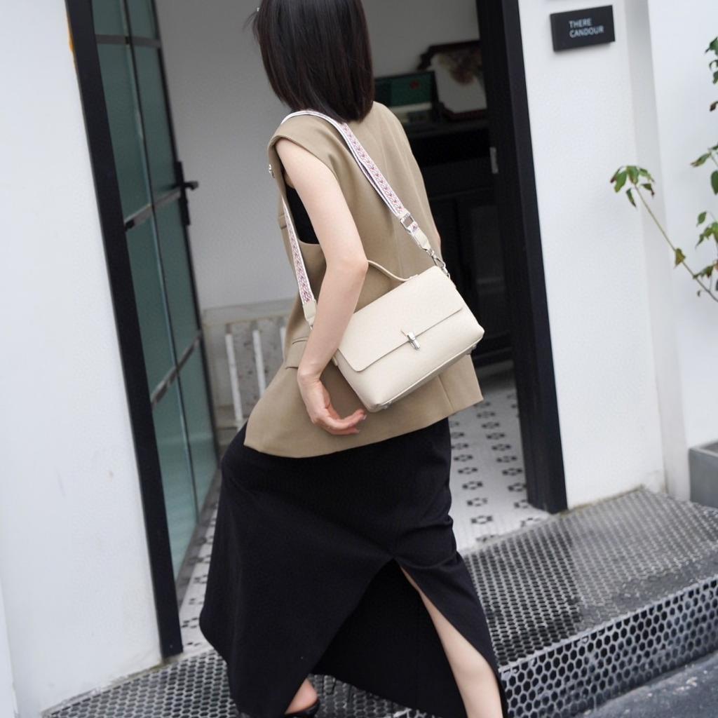 Bolso de Mujer Moda Primavera/Verano Bolso de Mano Bolso de Hombro Delicado de Mujer Bolso Bandolera de Mujer