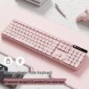 Silent Wired Mechanical-Feel Keyboard for Gaming and Office Use