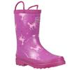 Regatta Great Outdoors Childrens/Kids Minnow Patterned Wellington Boots